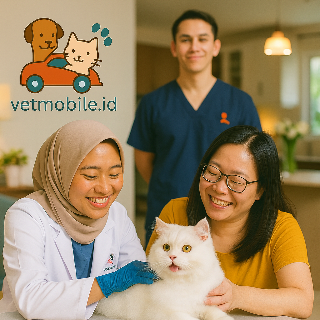 Gambar layanan vaksin di rumah vetmobile.id