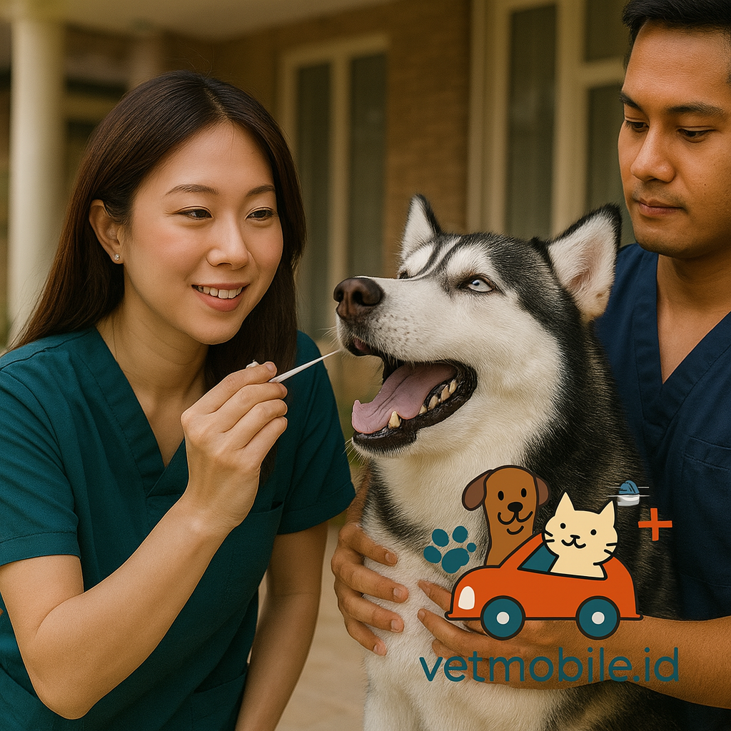 Gambar layanan pemeriksaan lab di rumah vetmobile.id