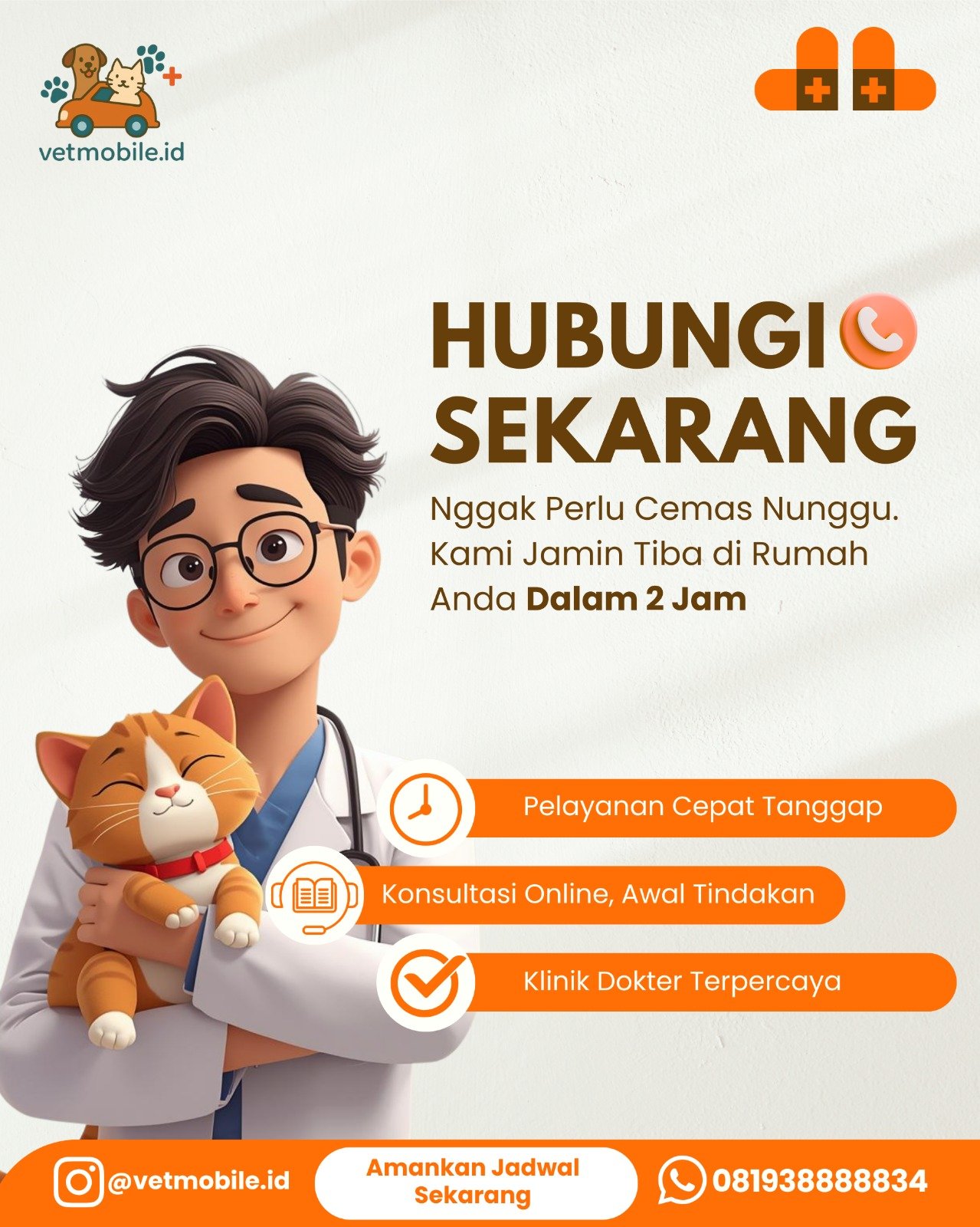 Pricelist dokter hewan gawat darurat
